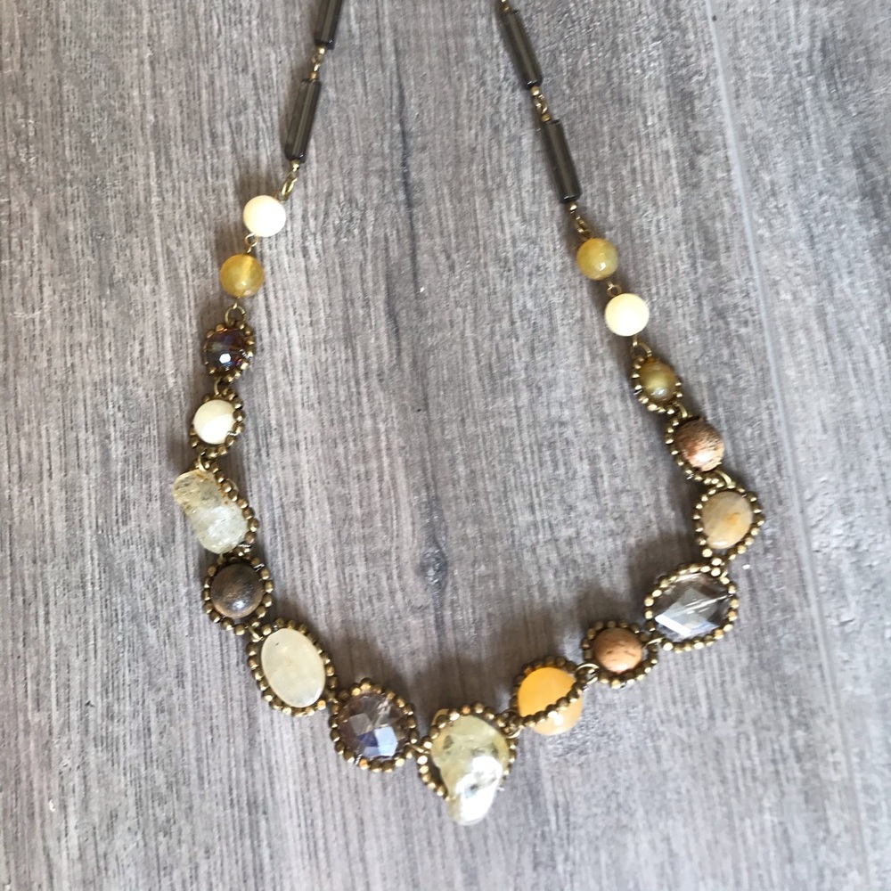 Citrine Stone Necklace